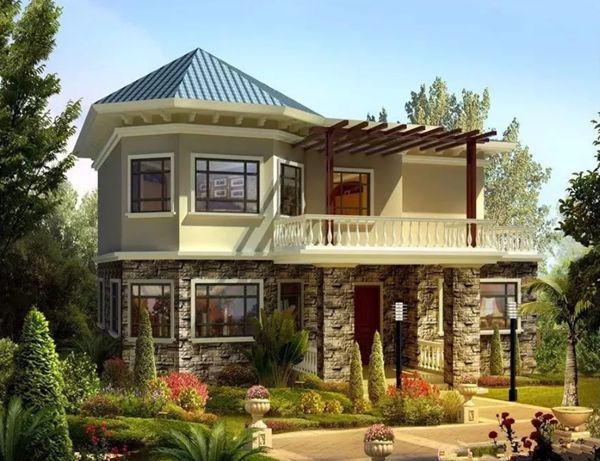 兩層樓的輕鋼別墅造價多少錢？(圖1)