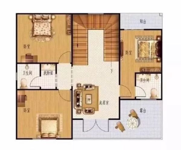 20多萬的農(nóng)村輕鋼別墅自建房 臺風來了也不怕了(圖3)