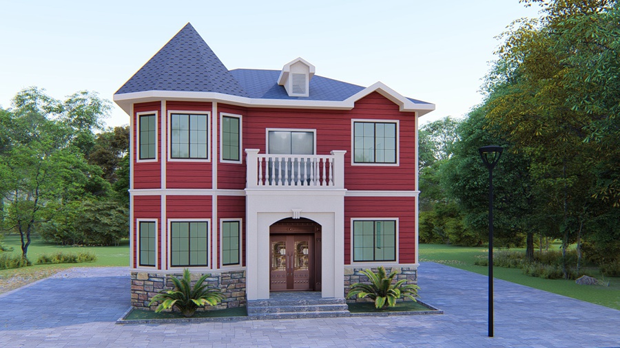 宿遷輕鋼別墅設(shè)計(jì)公司 30萬起建別墅【抗9級(jí)地震】(圖3) 睿婕輕鋼別墅