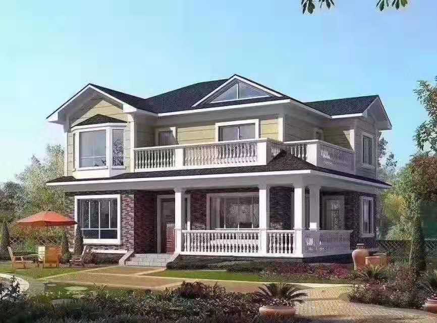 鎮(zhèn)江輕鋼別墅建筑施工 29萬起建別墅【免費定制化設(shè)計】(圖1) 睿婕