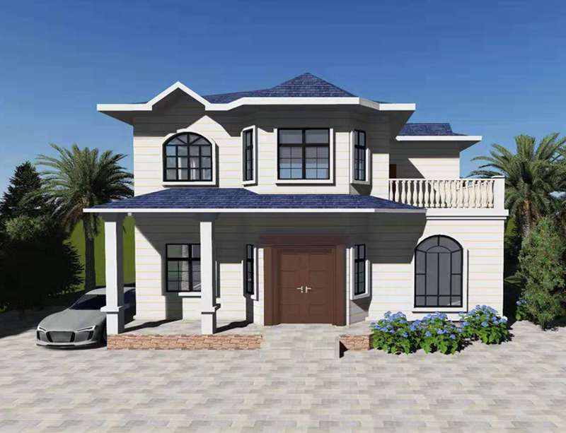 宣威輕鋼別墅建筑公司 抗9級(jí)地震【30天快速交房】(圖3) 睿婕輕鋼別墅