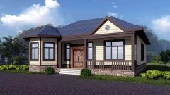 典雅精致 氣派華美 推薦5套農(nóng)村自建房一，二層輕鋼別墅戶型