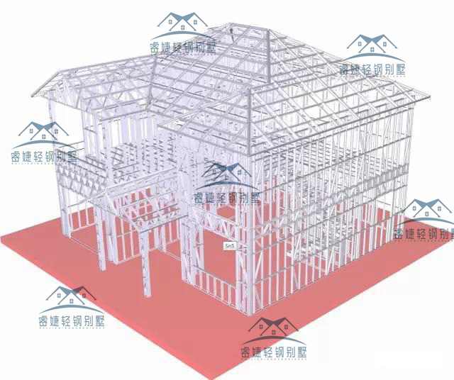 200多平別墅25天完工是什么體驗(yàn)？安徽王總輕鋼別墅全過(guò)程揭秘！(圖5)