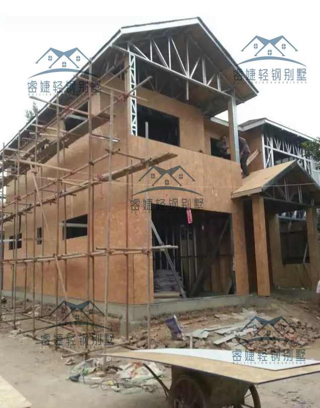 200多平別墅25天完工是什么體驗(yàn)？安徽王總輕鋼別墅全過(guò)程揭秘！(圖27)