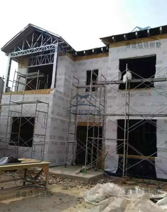 200多平別墅25天完工是什么體驗(yàn)？安徽王總輕鋼別墅全過(guò)程揭秘！(圖28)