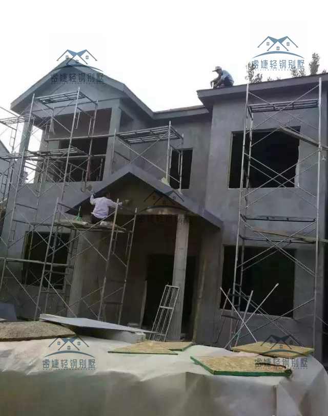 200多平別墅25天完工是什么體驗(yàn)？安徽王總輕鋼別墅全過(guò)程揭秘！(圖33)