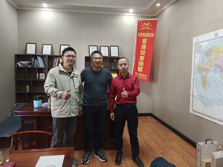 徐總率隊(duì)考察，睿婕工廠成為沙特輕鋼別墅項(xiàng)目首選供應(yīng)商!