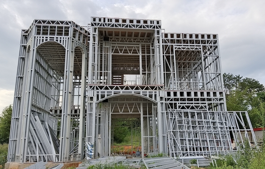 農(nóng)村輕鋼別墅，建設(shè)鄉(xiāng)村生態(tài)家園！(圖2)