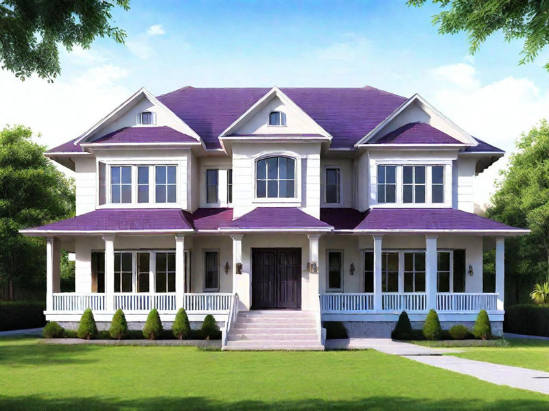 輕鋼別墅外觀是什么材料做的？