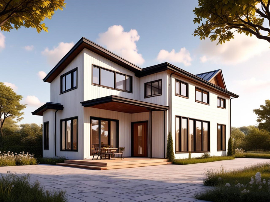 輕鋼別墅與重鋼別墅哪個更抗風(fēng)？睿婕輕鋼別墅公司的技術(shù)解析  