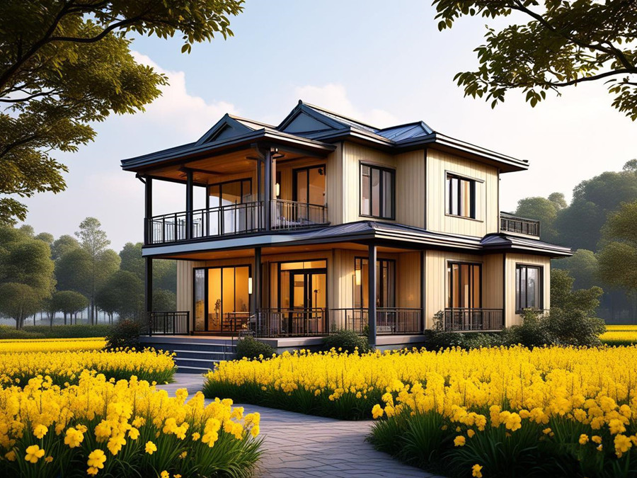 輕鋼別墅在春季會開裂嗎？睿婕輕鋼別墅帶您了解真相