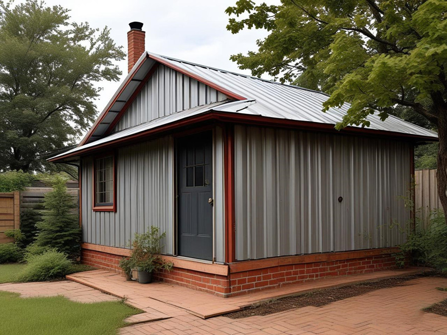 夏季發(fā)燙的鐵皮屋 夏季發(fā)燙的鐵皮屋